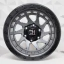 RIN 16X8 6-139.7 R1 SPORT RGW8855 MATT GREY+BLACK LIP ET0 CB110 