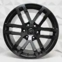 RIN 17X9 6-135 R1 SPORT 6092 MATE BLACK ET0 CB87.1